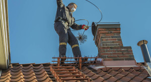 The best way to inspect the chimneys